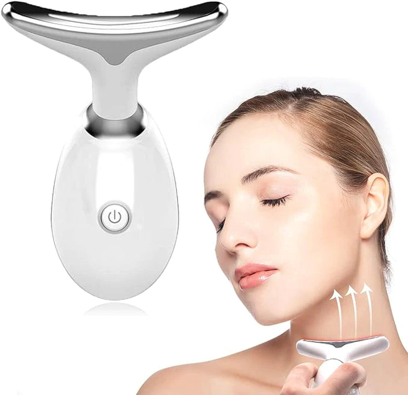 Aparato facial VELARA Face, blanco con cabezal cromado